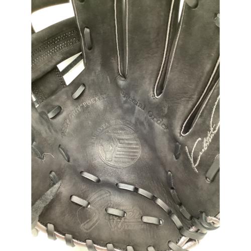 久保田スラッガー (クボタスラッガー) 軟式グローブ 約28cm ブラック 収納ケース付 2025 球宴 限定 中野選手モデル SP-2025G