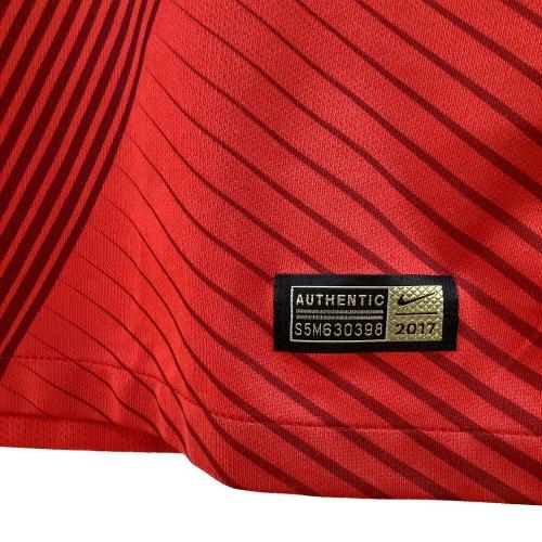 浦和レッズ (ウラワレッズ) 2017シーズン ホーム オーセンティック サッカーユニフォーム 838886-611 メンズ SIZE XL レッド