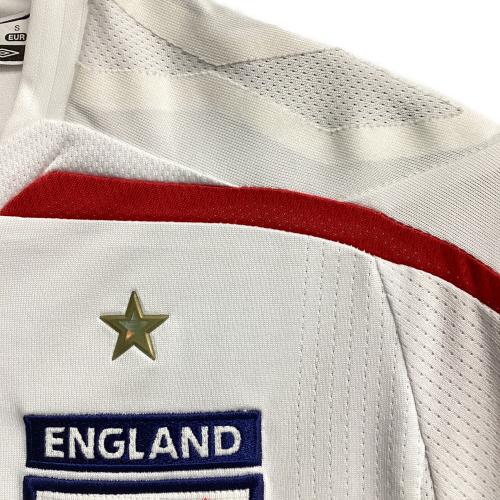 イングランド代表 (イングランドダイヒョウ) 2008シーズン ホーム サッカーユニフォーム 【4】スティーヴン・ジェラード メンズ SIZE M ホワイト