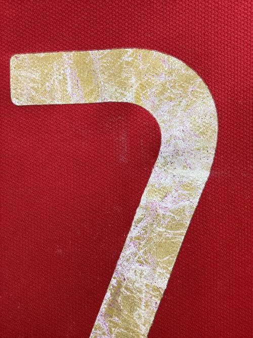 ポルトガル代表 (ポルトガルダイヒョウ) サッカーユニフォーム 【7】クリスティアーノ・ロナウド メンズ SIZE L レッド