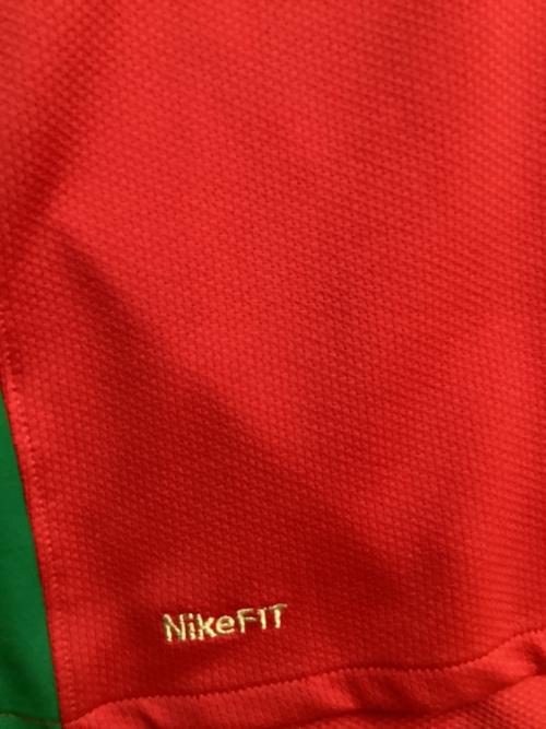 ポルトガル代表 (ポルトガルダイヒョウ) サッカーユニフォーム 【7】クリスティアーノ・ロナウド メンズ SIZE L レッド