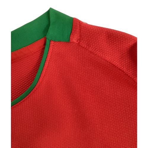 ポルトガル代表 (ポルトガルダイヒョウ) サッカーユニフォーム 【7】クリスティアーノ・ロナウド メンズ SIZE L レッド