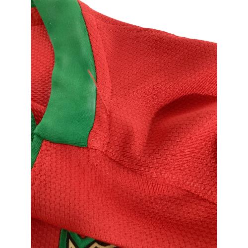 ポルトガル代表 (ポルトガルダイヒョウ) サッカーユニフォーム 【7】クリスティアーノ・ロナウド メンズ SIZE L レッド