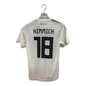 ドイツ代表 (ドイツダイヒョウ) サッカーユニフォーム メンズ SIZE M ホワイト 【18】ヨシュア・キミッヒ 2018シーズン ホーム BR7843