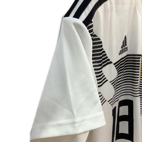 ドイツ代表 (ドイツダイヒョウ) サッカーユニフォーム メンズ SIZE M ホワイト 【18】ヨシュア・キミッヒ 2018シーズン ホーム BR7843