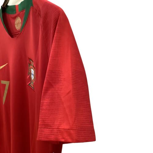 ポルトガル代表 サッカーユニフォーム メンズ SIZE M レッド 【7】クリスティアーノ・ロナウド 2018シーズン ホーム 893877-687