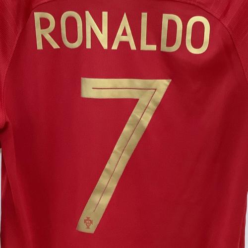 ポルトガル代表 サッカーユニフォーム メンズ SIZE M レッド 【7】クリスティアーノ・ロナウド 2018シーズン ホーム 893877-687