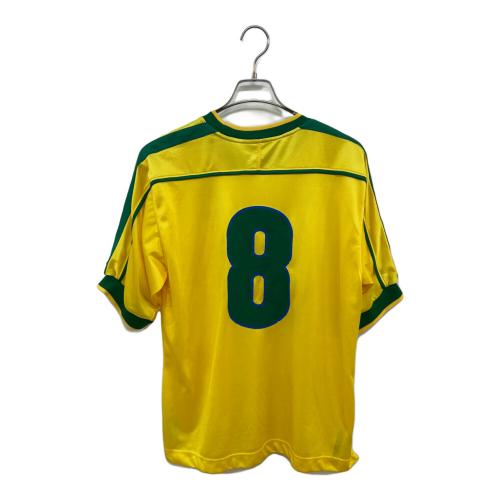 ブラジル代表 サッカーユニフォーム メンズ SIZE M イエロー 【8】 1998シーズン ホーム