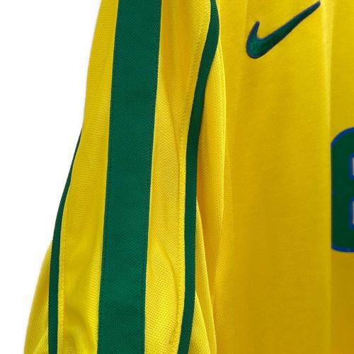 ブラジル代表 サッカーユニフォーム メンズ SIZE M イエロー 【8】 1998シーズン ホーム