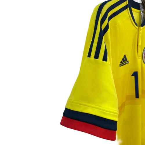 コロンビア代表 (コロンビアダイヒョウ) サッカーユニフォーム メンズ SIZE O イエロー 【10】ハメス・ロドリゲス 2015シーズン ホーム M62788