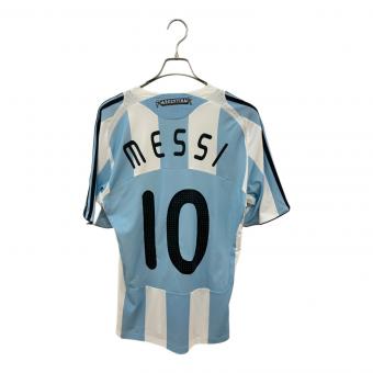 アルゼンチン代表 (アルゼンチンダイヒョウ) サッカーユニフォーム メンズ SIZE O スカイブルー×ホワイト 【10】リオネル・メッシ 2008-2009シーズン ホーム 623821