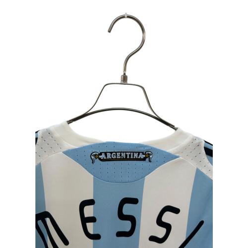 アルゼンチン代表 (アルゼンチンダイヒョウ) サッカーユニフォーム メンズ SIZE O スカイブルー×ホワイト 【10】リオネル・メッシ 2008-2009シーズン ホーム 623821