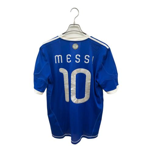 アルゼンチン代表 (アルゼンチンダイヒョウ) サッカーユニフォーム メンズ SIZE O ブルー 【10】リオネル・メッシ 2010シーズン アウェイ P47053