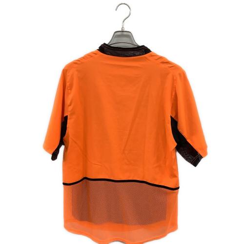 オランダ代表 (オランダダイヒョウ) サッカーユニフォーム メンズ SIZE M オレンジ 2002シーズン・ホーム 182357