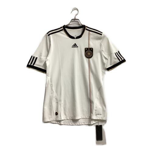 adidas (アディダス) ドイツ代表 10-11シーズン・ホーム サッカーユニフォーム P41477 メンズ SIZE O ホワイト