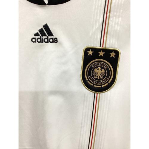 adidas (アディダス) ドイツ代表 10-11シーズン・ホーム サッカーユニフォーム P41477 メンズ SIZE O ホワイト