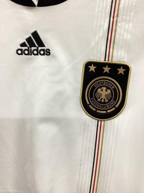 adidas (アディダス) ドイツ代表 10-11シーズン・ホーム サッカーユニフォーム P41477 メンズ SIZE O ホワイト