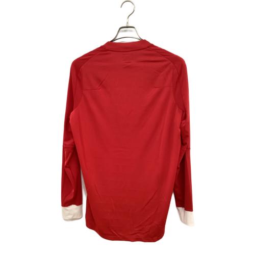 イングランド代表 (イングランドダイヒョウ) サッカーユニフォーム メンズ SIZE M レッド 10-11シーズン・アウェイ・長袖 UDS6010AL