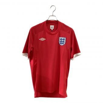 イングランド代表 (イングランドダイヒョウ) 10-11シーズン・アウェイ サッカーユニフォーム UDS6010A メンズ SIZE M レッド
