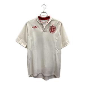 イングランド代表 (イングランドダイヒョウ) 12シーズン・ホーム サッカーユニフォーム UDS6210H メンズ SIZE M ホワイト