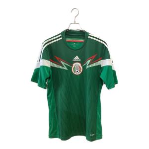 メキシコ代表 (メキシコダイヒョウ) 14シーズン・ホーム サッカーユニフォーム G86985 メンズ SIZE O グリーン