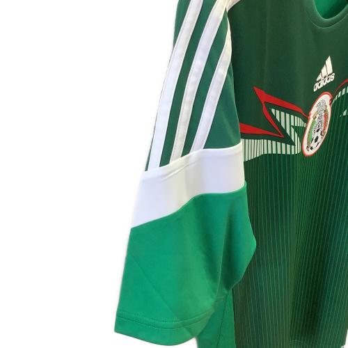 メキシコ代表 (メキシコダイヒョウ) 14シーズン・ホーム サッカーユニフォーム G86985 メンズ SIZE O グリーン