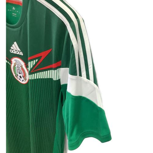 メキシコ代表 (メキシコダイヒョウ) 14シーズン・ホーム サッカーユニフォーム G86985 メンズ SIZE O グリーン