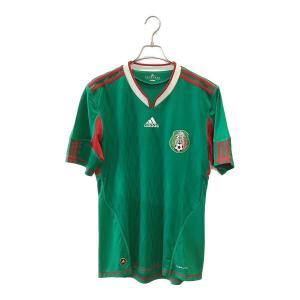 メキシコ代表 (メキシコダイヒョウ) 10シーズン・ホーム サッカーユニフォーム P41410 メンズ SIZE O グリーン