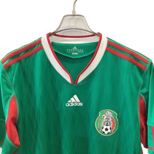 メキシコ代表 (メキシコダイヒョウ) 10シーズン・ホーム サッカーユニフォーム P41410 メンズ SIZE O グリーン