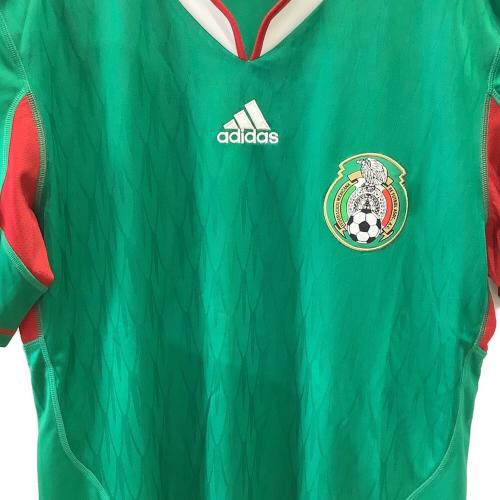 メキシコ代表 (メキシコダイヒョウ) 10シーズン・ホーム サッカーユニフォーム P41410 メンズ SIZE O グリーン