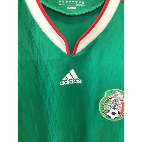 メキシコ代表 (メキシコダイヒョウ) 10シーズン・ホーム サッカーユニフォーム P41410 メンズ SIZE O グリーン