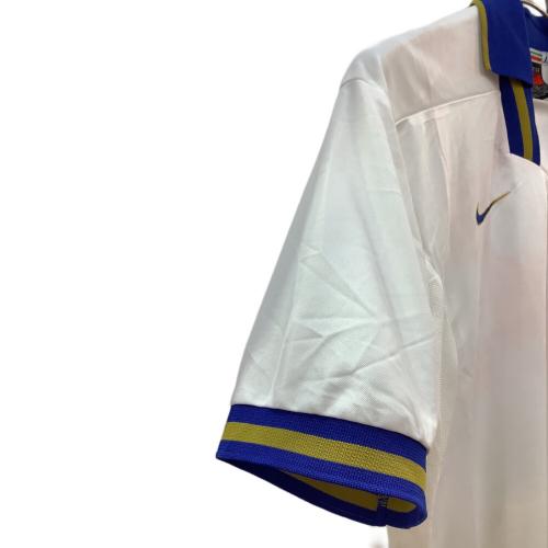 イタリア代表 (イタリアダイヒョウ) サッカーユニフォーム メンズ SIZE L ホワイト 96-98シーズン・アウェイ
