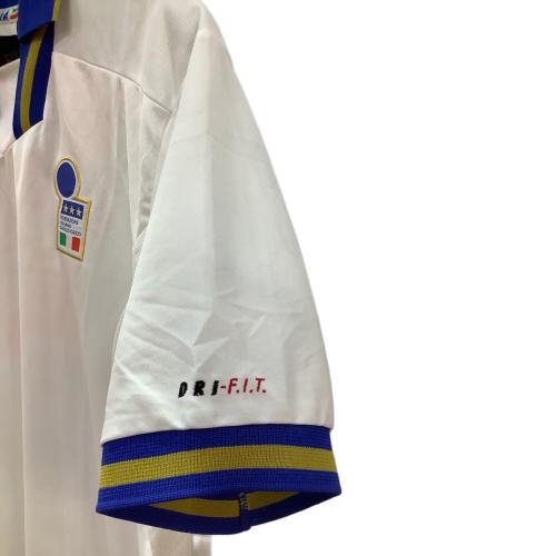 イタリア代表 (イタリアダイヒョウ) サッカーユニフォーム メンズ SIZE L ホワイト 96-98シーズン・アウェイ