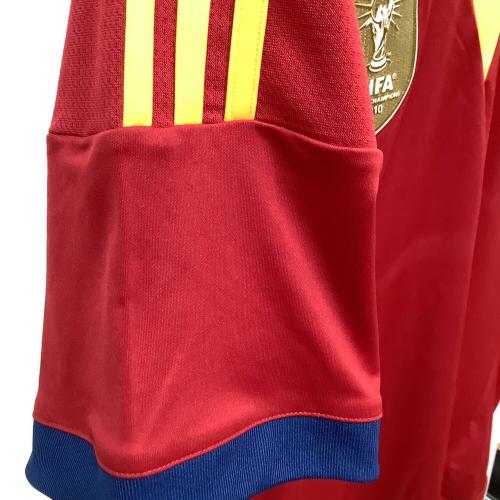 スペイン代表 (スペインダイヒョウ) サッカーユニフォーム X53272 メンズ SIZE O レッド
