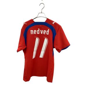 チェコ代表 サッカーユニフォーム メンズ SIZE M レッド 【11】パヴェル・ネドヴェド・2006シーズン・ホーム PR732046