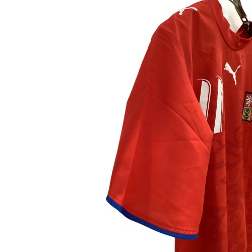 プーマ チェコ代表 ユニフォーム ネドベド #11 SP063 チェコ代表 サッカーユニフォーム メンズ SIZE M レッド 【11