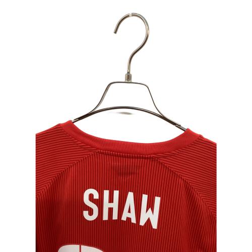 イングランド代表 (イングランドダイヒョウ) サッカーユニフォーム メンズ SIZE M レッド 【23】ルーク・ショー・2014シーズン・アウェイ 588102-600