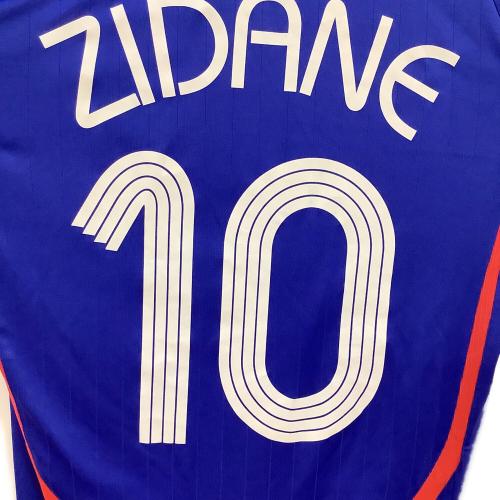 新品　00s ジダン　フランス代表　ユニフォーム フランス代表 (フランスダイヒョウ) サッカーユニフォーム