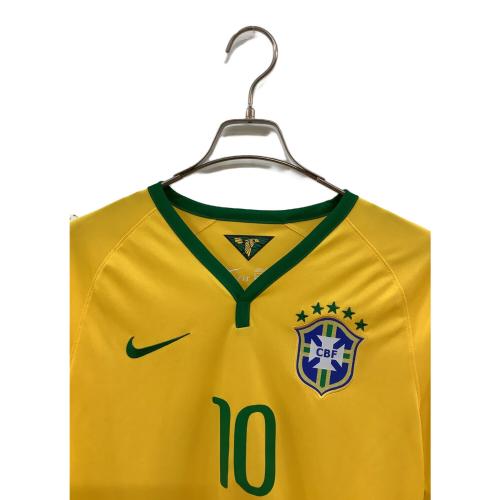 ブラジル代表 サッカーユニフォーム メンズ SIZE M イエロー 【10】ネイマール 2014-2015シーズン ホーム 575280