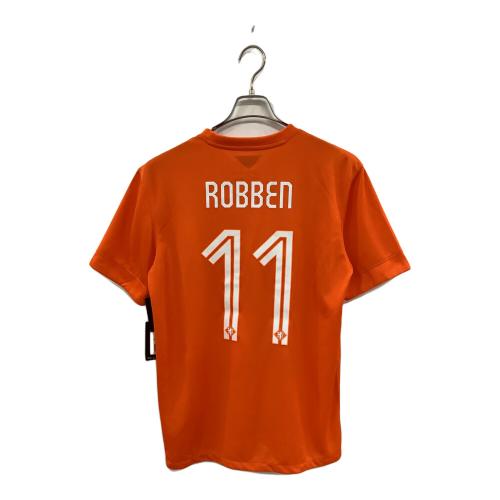 オランダ代表 (オランダダイヒョウ) サッカーユニフォーム メンズ SIZE M オレンジ 【11】アリエン・ロッベン 2014シーズン ホーム 577962-815