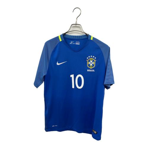 ブラジル代表 サッカーユニフォーム メンズ SIZE M ブルー 【10】ネイマールJr・2018シーズン・アウェイ 724593-493