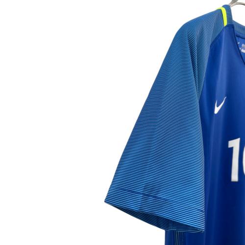 ブラジル代表 サッカーユニフォーム メンズ SIZE M ブルー 【10】ネイマールJr・2018シーズン・アウェイ 724593-493