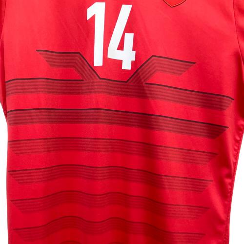 アルバニア代表 サッカーユニフォーム 2016シーズン・ホームユニフォーム メンズ SIZE L レッド