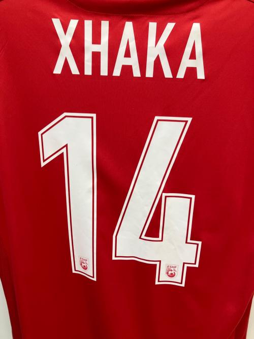 アルバニア代表 サッカーユニフォーム 2016シーズン・ホームユニフォーム メンズ SIZE L レッド