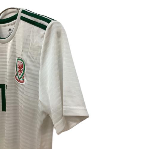 ウェールズ代表 サッカーユニフォーム メンズ SIZE O ホワイト 【11】ガレス・ベイル・2018シーズン・ホーム BP9989