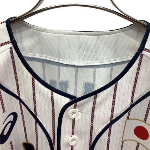 日本代表(侍ジャパン) 応援グッズ SIZE O ホワイト 【55】村上 宗隆  ユニフォーム 2021年東京オリンピック プロ仕様モデル BAK700