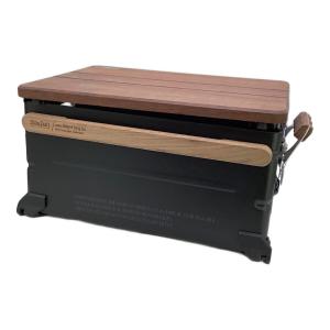 Snow peak 収納ケース カスタム内容:シェルコンチッピング塗装・WANTKEY CAMP/BOX TOP SC25 FW/グリップ・Shim.Craft/Yoko no ITA/Magnet hang bar カスタムシェルコン