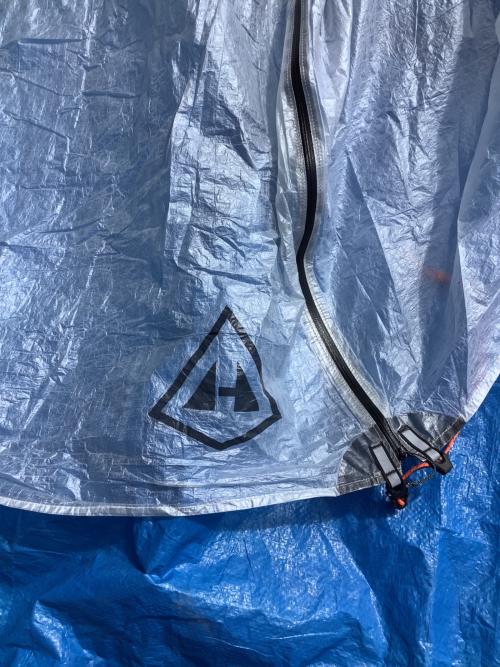 Hyperlite Mountain Gear (ハイパーライトマウンテンギア) 登山用テント ヨゴレ有 ポール別売り MID1 137cm (W) x 271cm (L)x 137cm (H) 1人用 程度B スカートなし