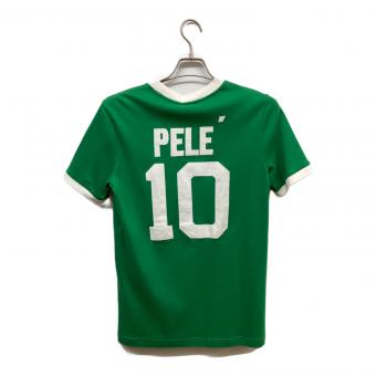 ニューヨーク・コスモス 1975-1976シーズン アウェイ 復刻ユニフォーム サッカーユニフォーム 【10】ペレ クラシックユニフォーム メンズ SIZE M グリーン