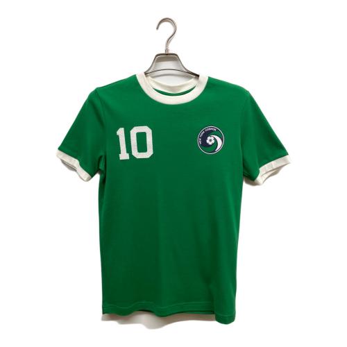ニューヨーク・コスモス 1975-1976シーズン アウェイ 復刻ユニフォーム サッカーユニフォーム 【10】ペレ クラシックユニフォーム メンズ SIZE M グリーン
